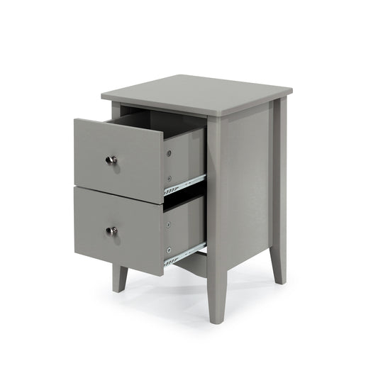 2 drawer bedside cabinet