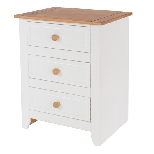 3 drawer bedside cabinet