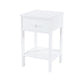 shaker, 1 drawer petite bedside cabinet