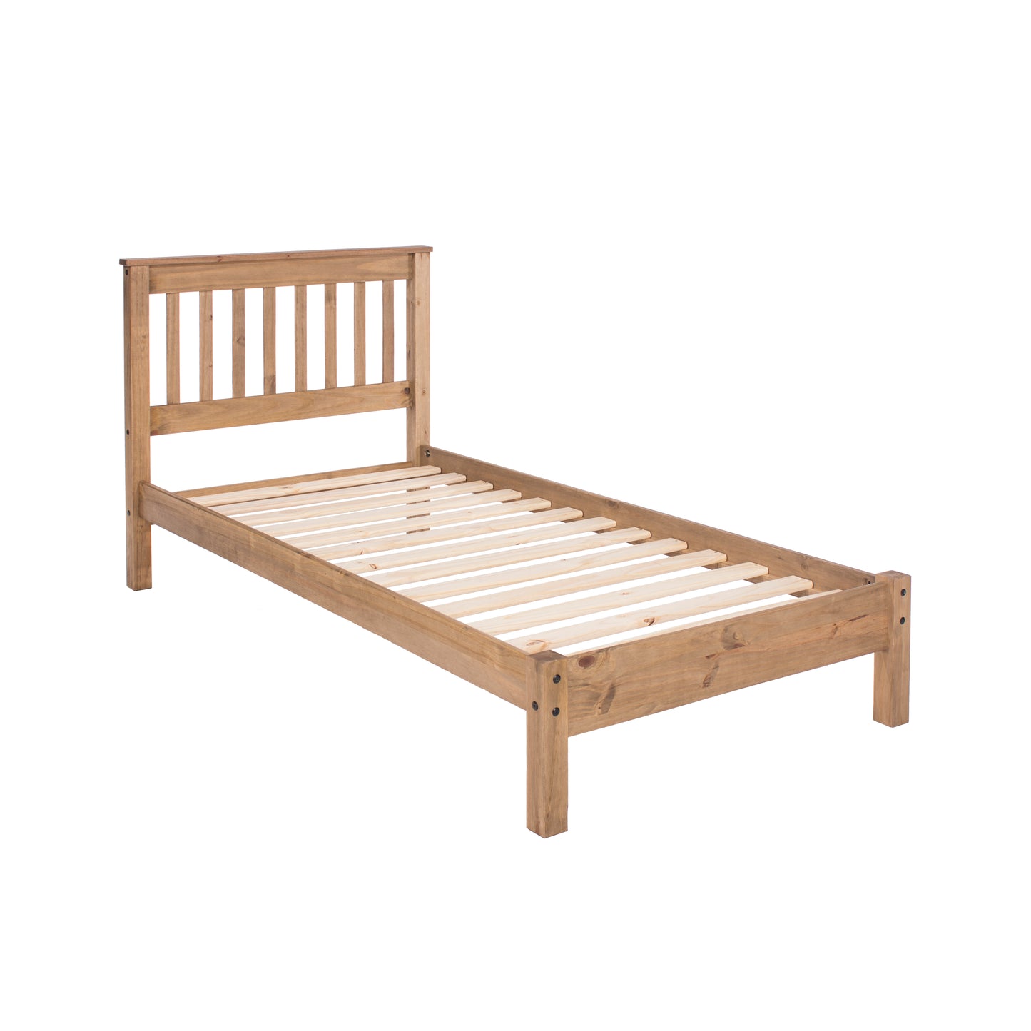 3'0" slatted low end bedstead