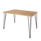 rectangular dining table