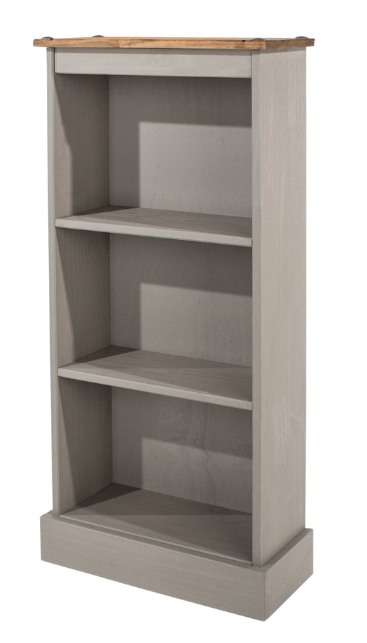 low narrow bookcase