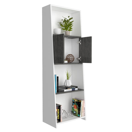 bookcase with doors