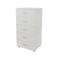 5 narrow tall chest of drawers