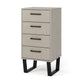 4 drawer narrow chest of drawers