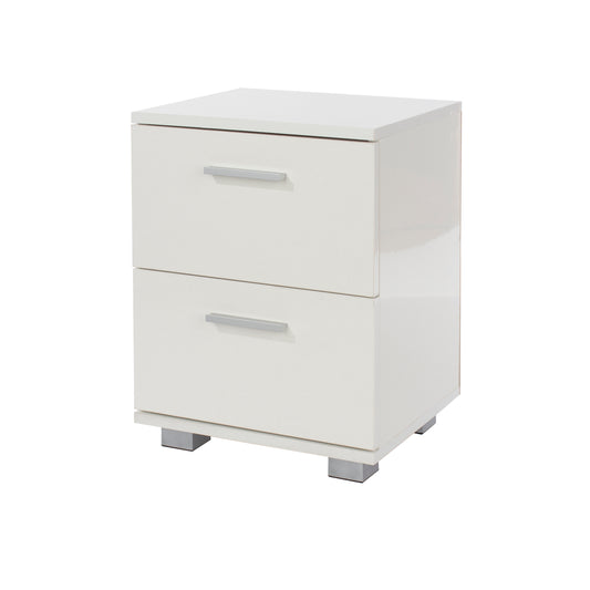 2 drawer bedside cabinet