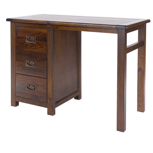 single pedestal dressing table