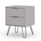 2 drawer bedside cabinet