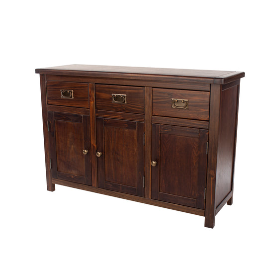 3 door, 3 drawer sideboard