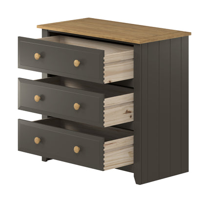 3 drawer chest