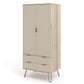 2 door, 2 drawer wardrobe