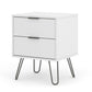 2 drawer bedside cabinet