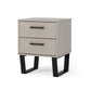 2 drawer bedside cabinet