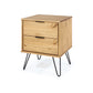 2 drawer bedside cabinet