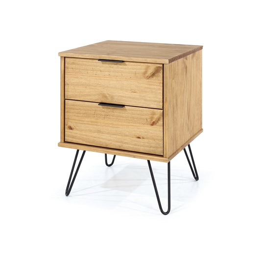 2 drawer bedside cabinet