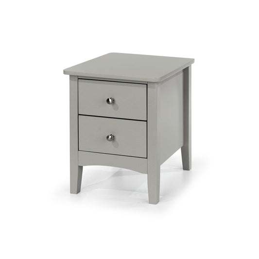 2 petite drawer bedside cabinet