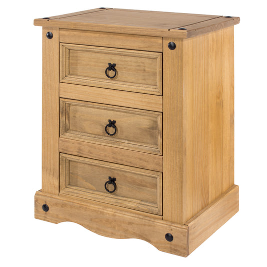 3 drawer bedside cabinet